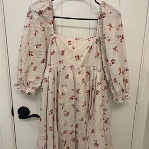 Floral Babydoll Dress